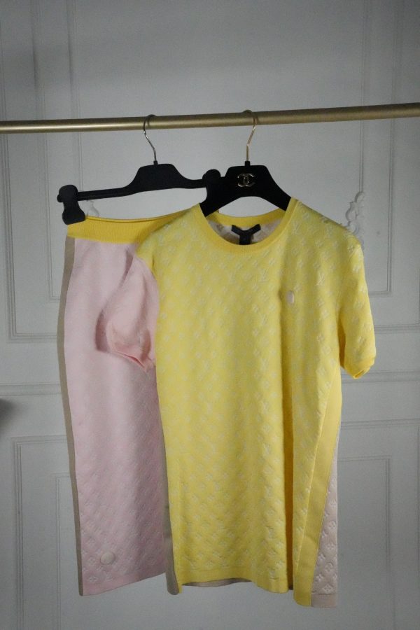 LV SHIRT LV SKIRT