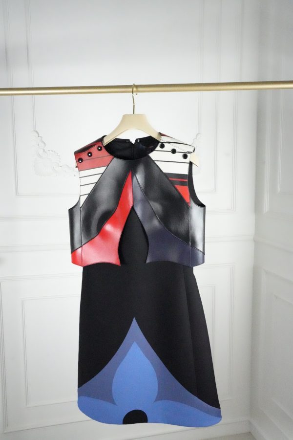 LV LEATHER  DRESS - Image 2
