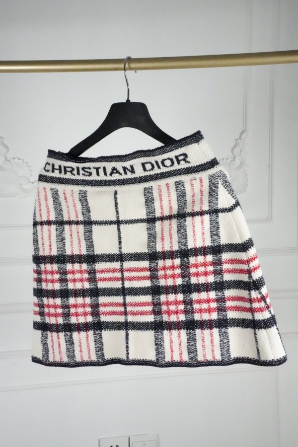 dior cotton skirt