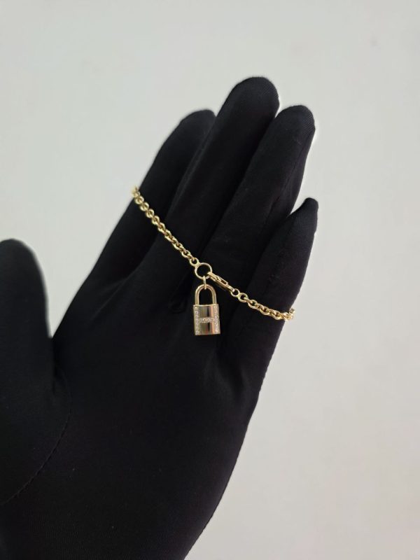 Hermes bracelet 18kgold & diamond