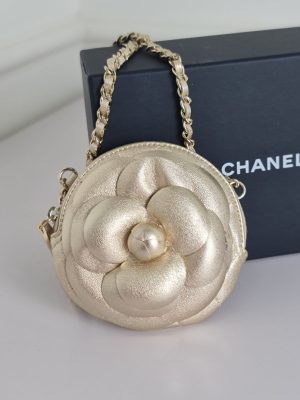 Chanel flower bag