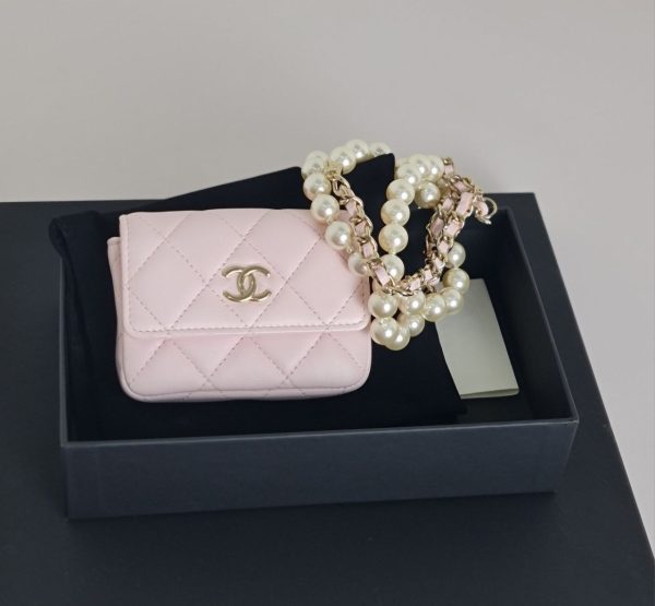 Chanel Quilted pink