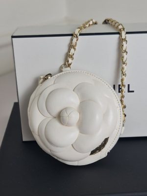 Chanel Camellia White