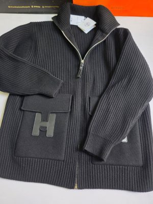 Hermes Zip Cardigan